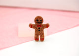Gingerbread Man Pin UV Resin Kit