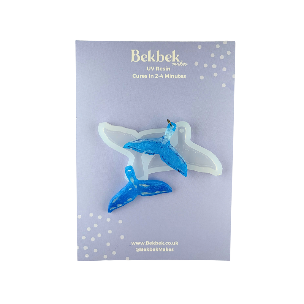 Whale Tail Large Silicone Mould