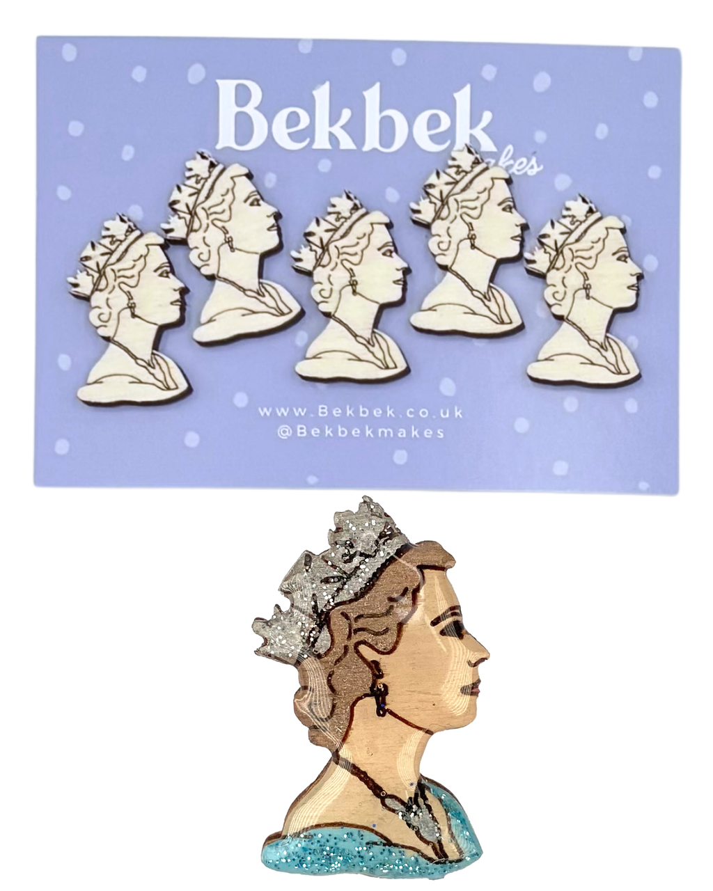 Queen Wooden Shapes