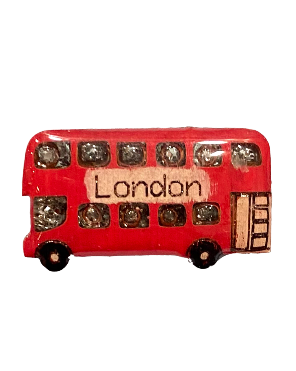 London Bus Wooden Shapes