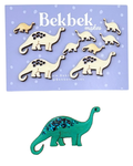 Diplodocus Dinosaur Wooden Shapes
