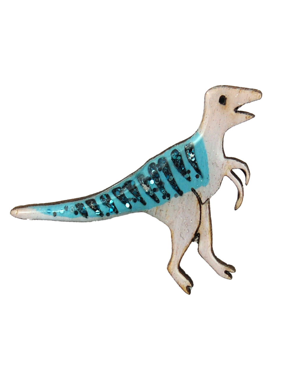 Velociraptor Dinosaur Wooden Shapes