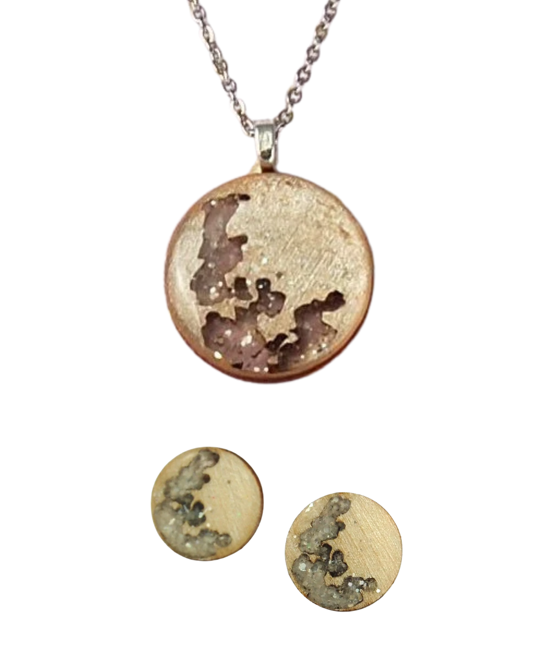Full Moon Wooden Shapes