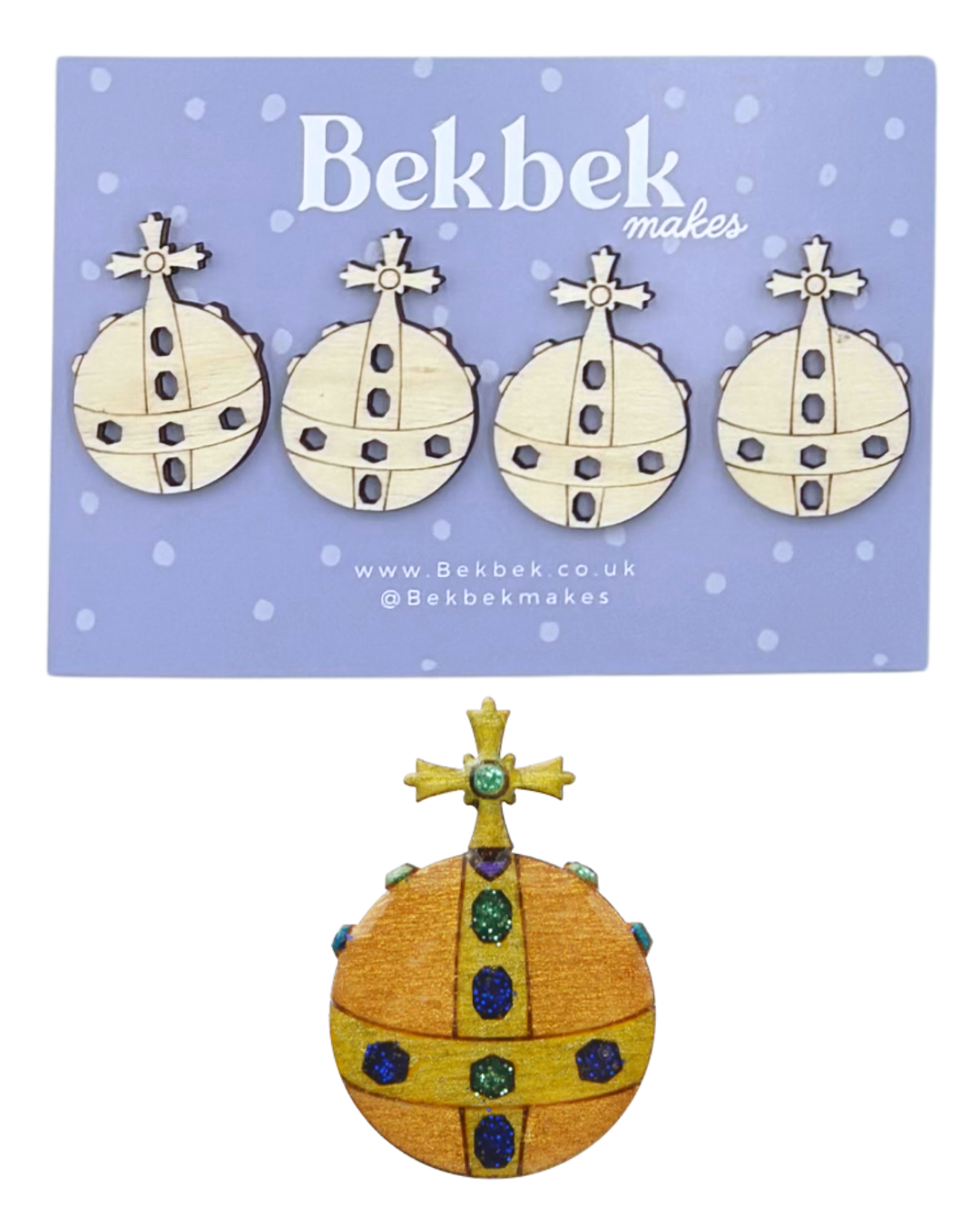 Royal Orb Wooden Shapes