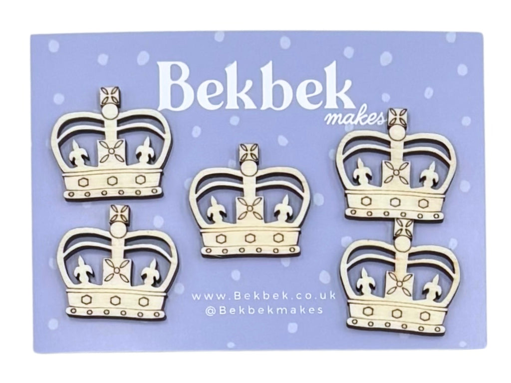 Crown Wooden Shapes
