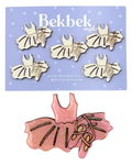 Ballet Shoes and Ballerina Tutu Wooden Shapes