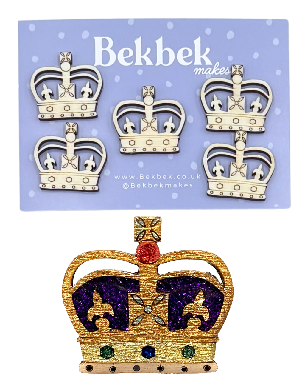 Crown Wooden Shapes