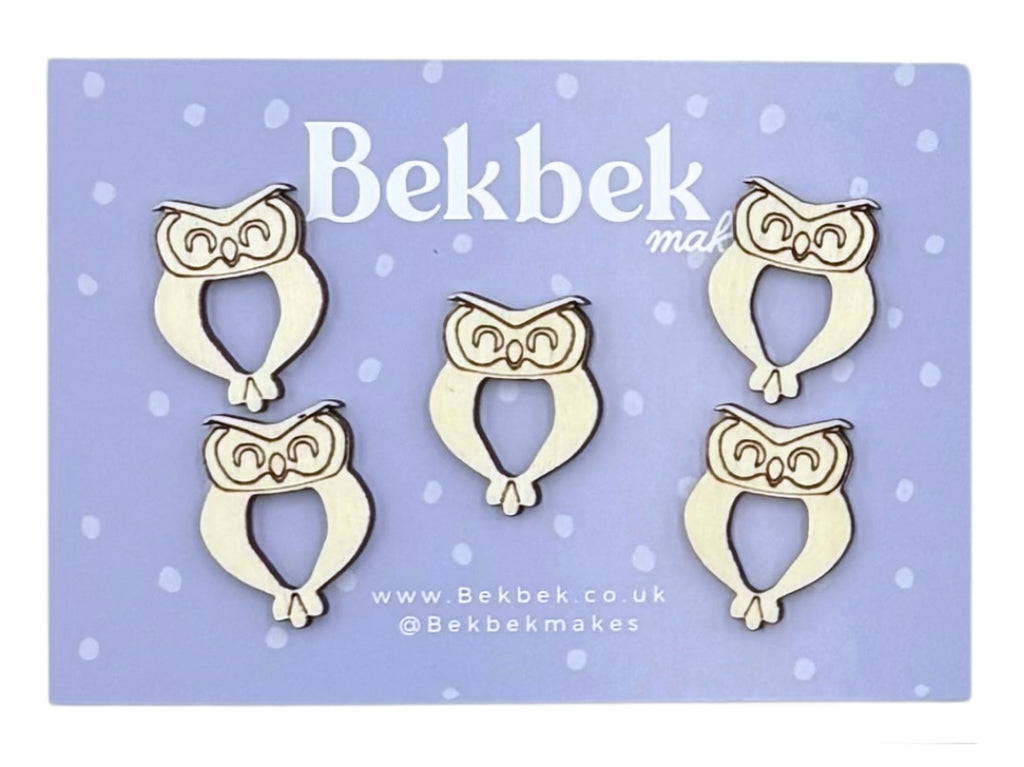 Owl Wooden Shapes