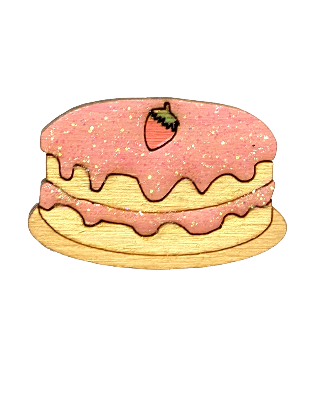 Cake & Ice cream Baking Wooden Shapes