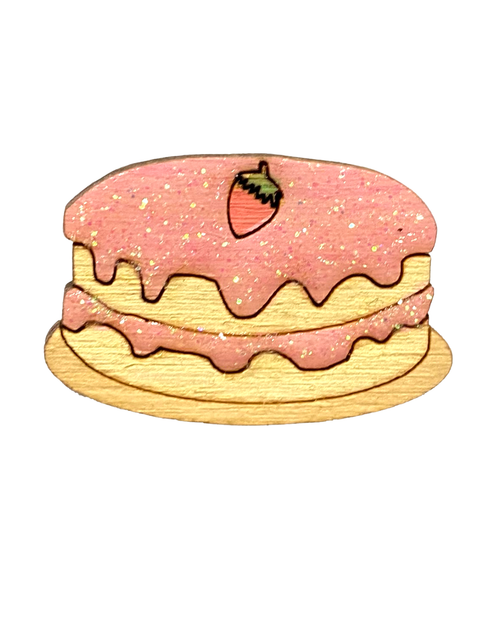 Cake & Ice cream Baking Wooden Shapes