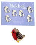 Robin Bird Wooden Shapes