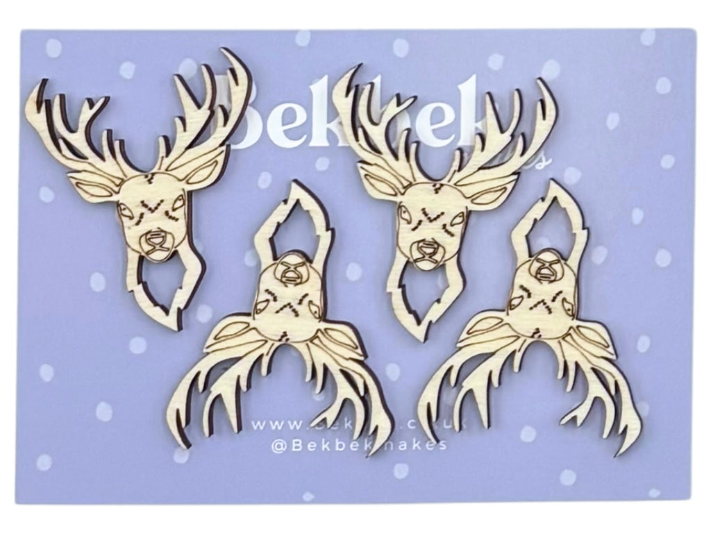 Stag Wooden Shapes