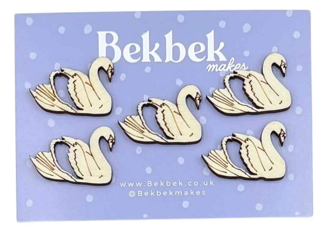Swan Wooden Shapes