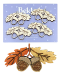 Acorns Autumn Wooden Shapes