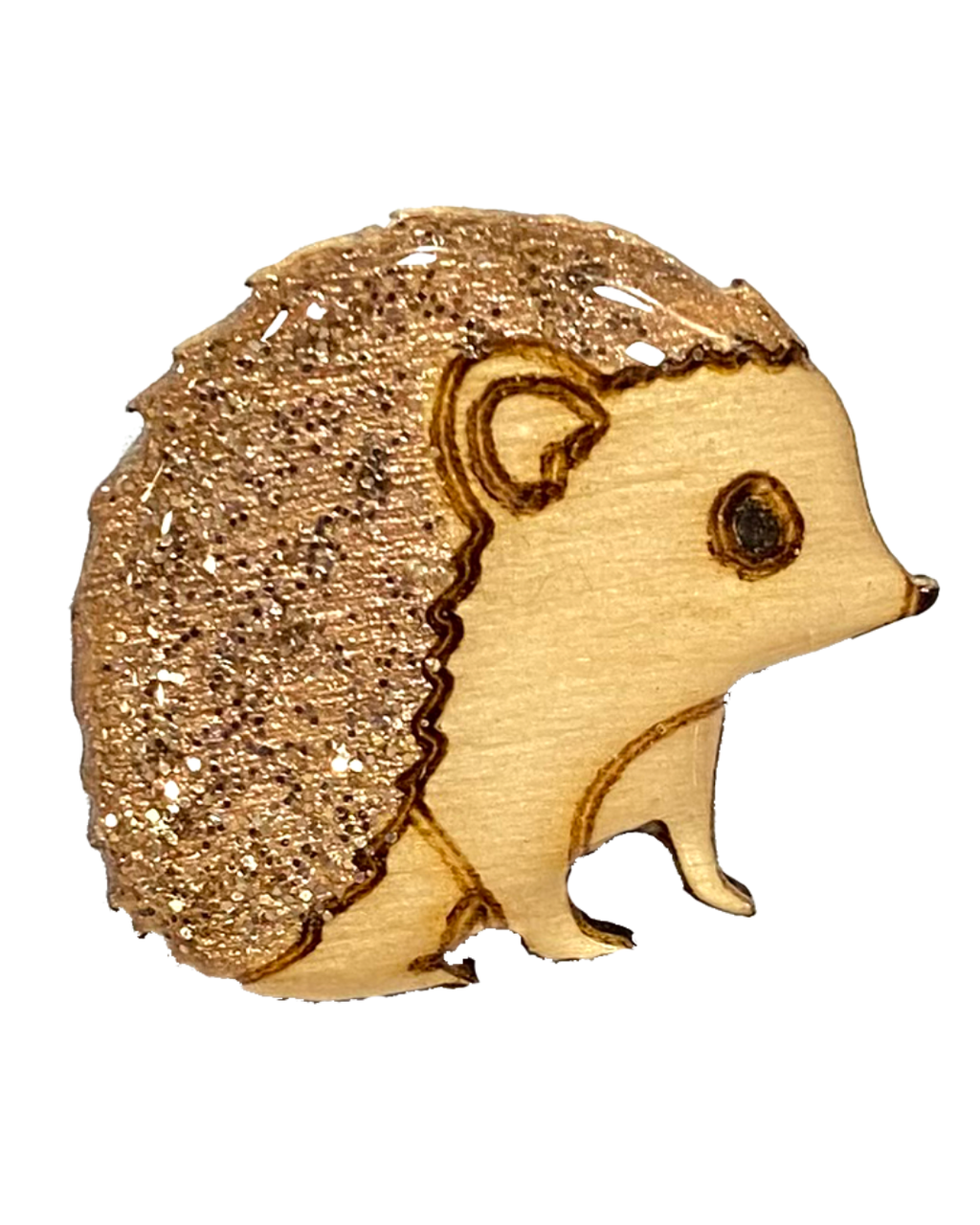 Sitting Hedgehog Wooden Shapes