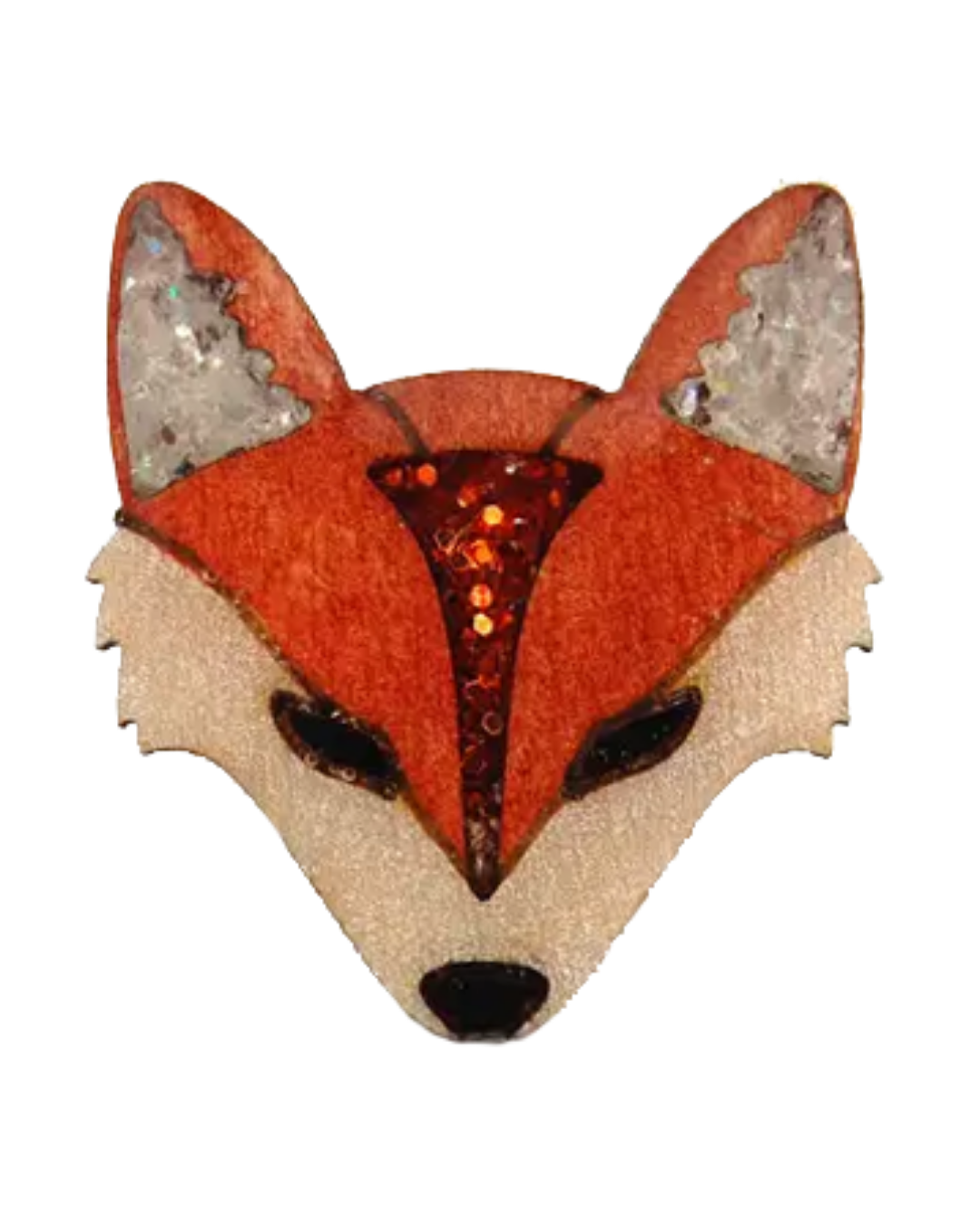 Fox Face Wooden Shapes