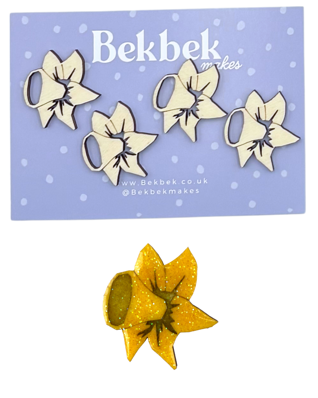 Daffodil Wooden Shapes