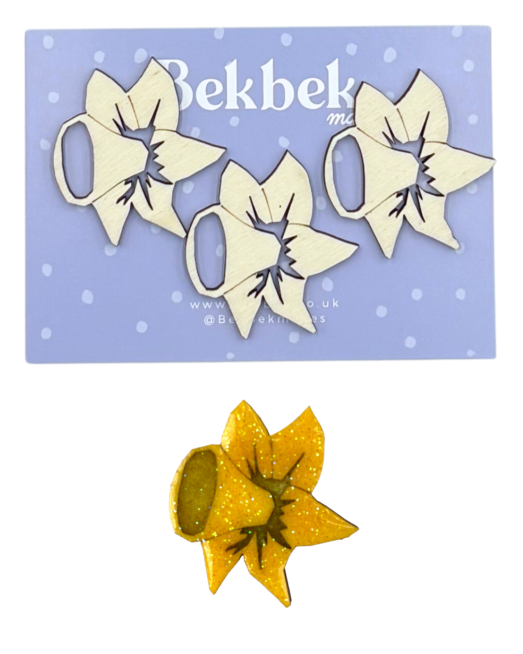 Daffodil Wooden Shapes