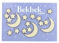 Half Moon & Stars Wooden Shapes