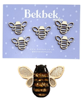Bumble Bee Wooden Shapes