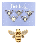 Bee Small Wooden Shapes