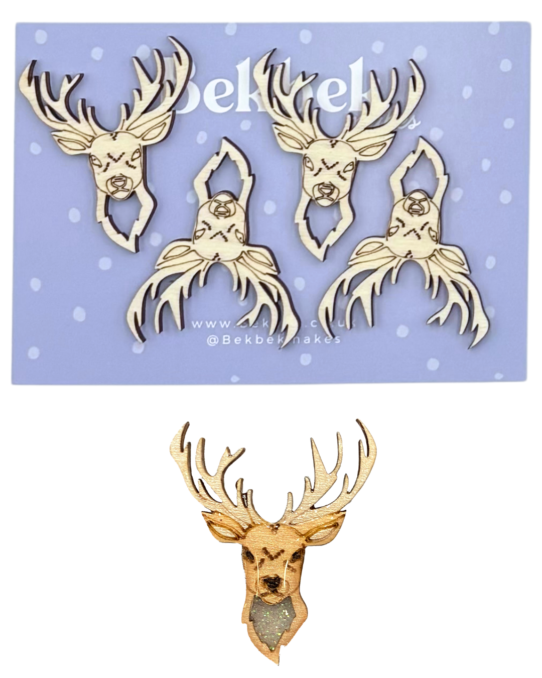 Stag Wooden Shapes