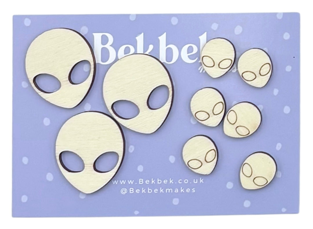 Alien Wooden Shapes