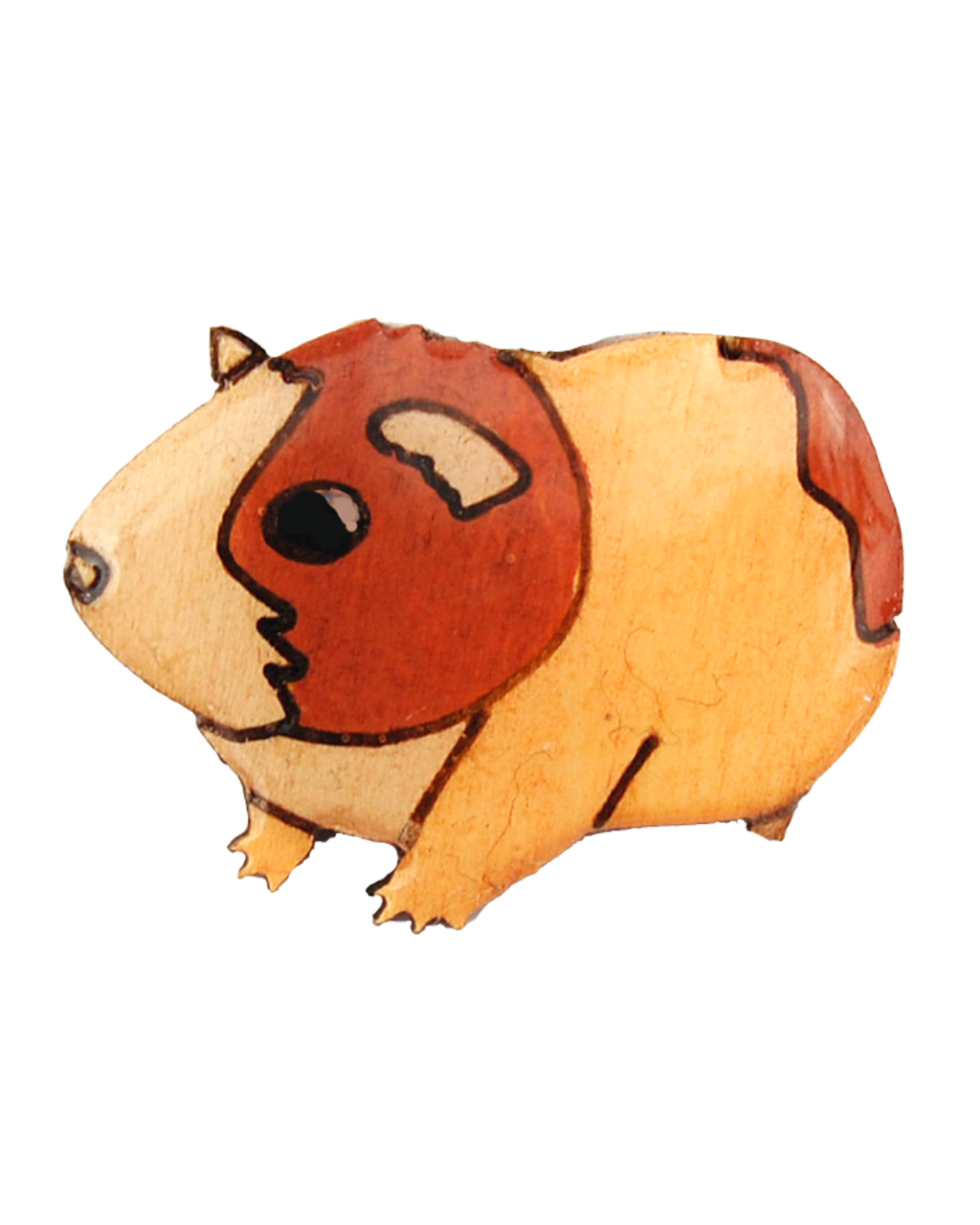 Guinea Pig Wooden Shapes