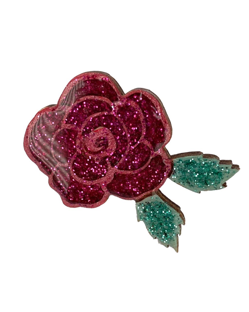 English Rose Wooden Shapes