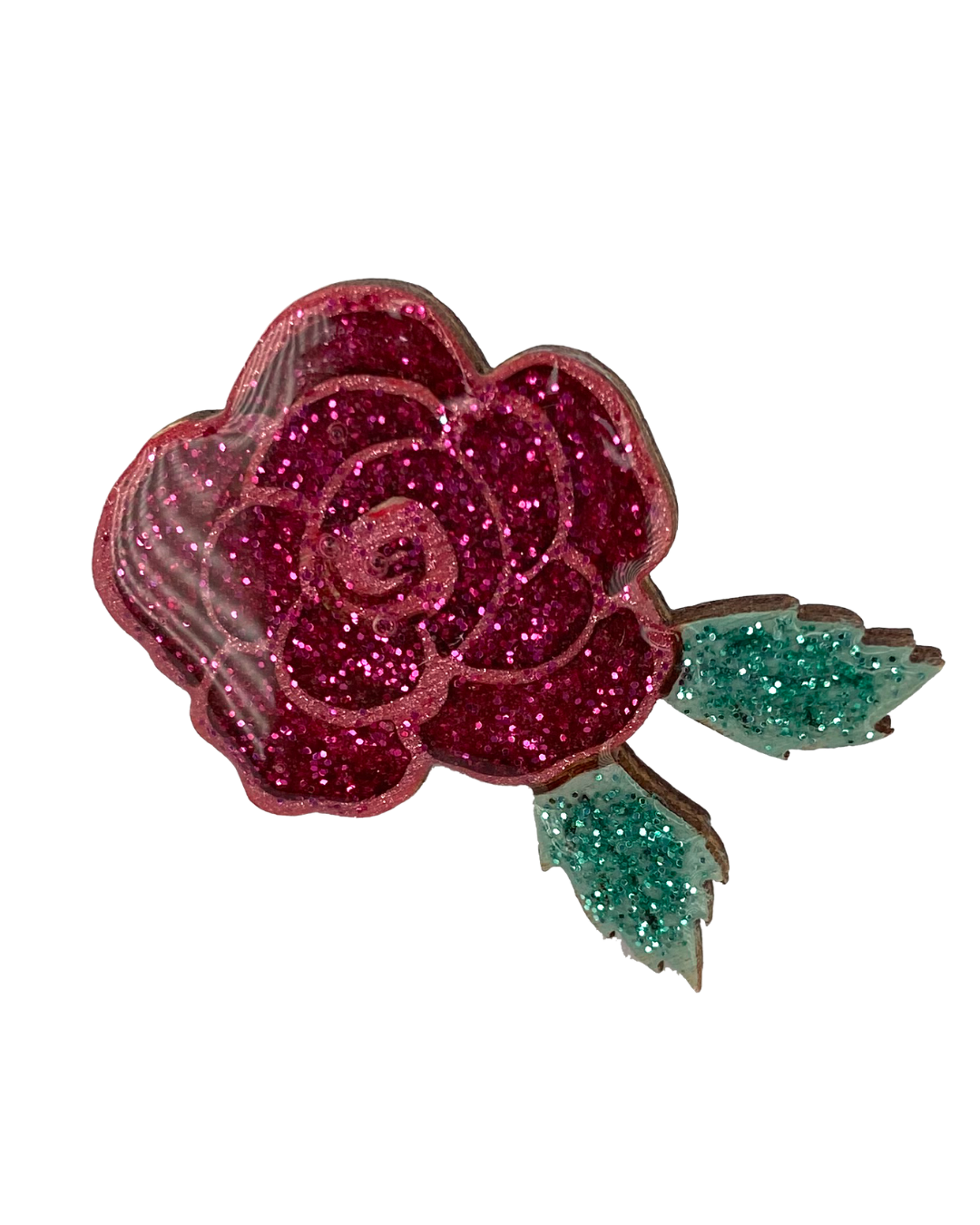 English Rose Wooden Shapes