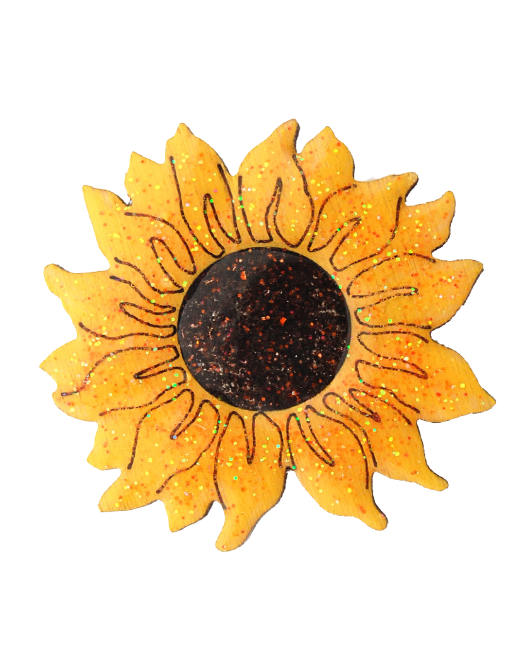 Sunflower Wooden Shapes