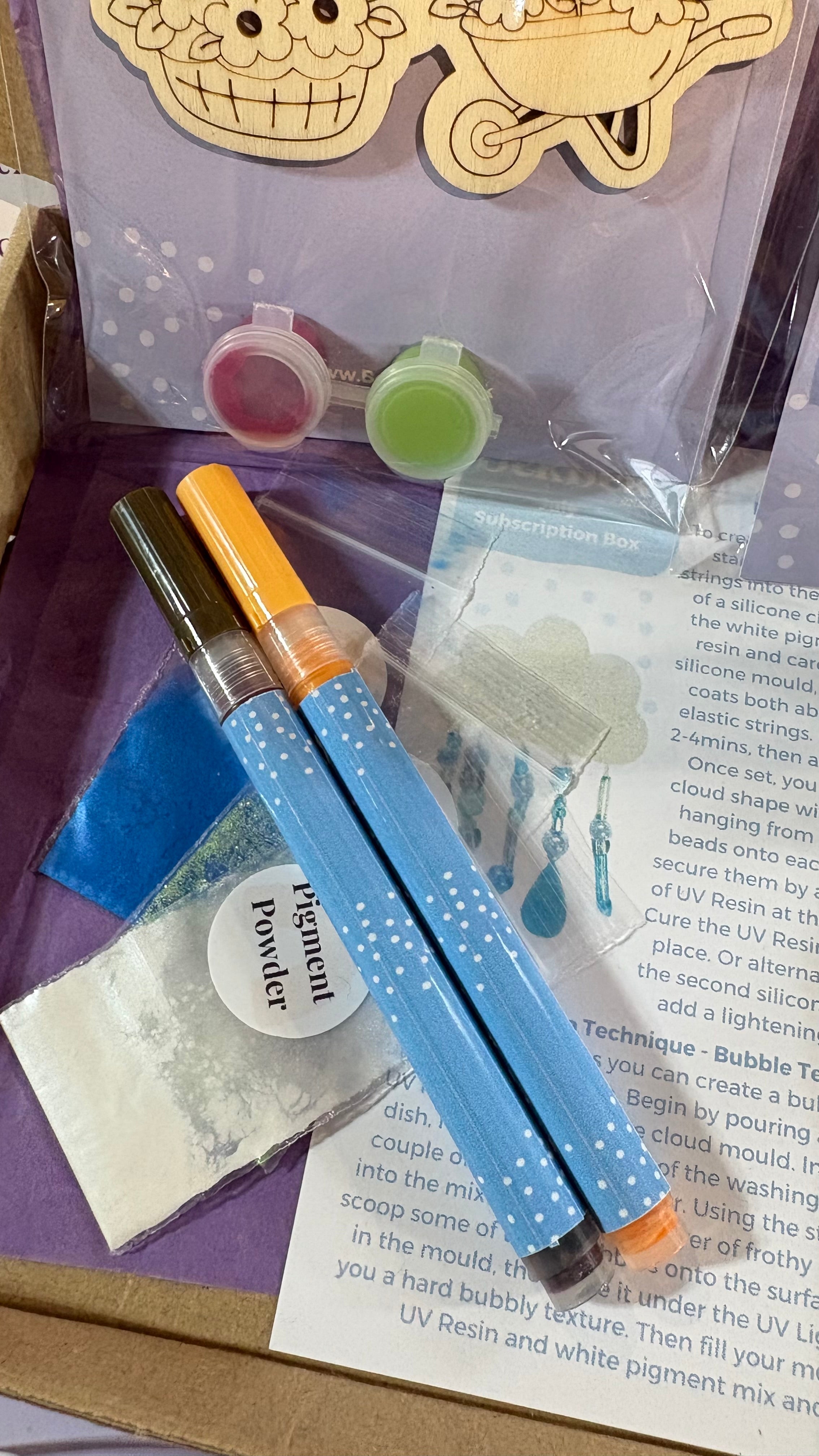 Monthly Subscription UV Resin Craft Kit