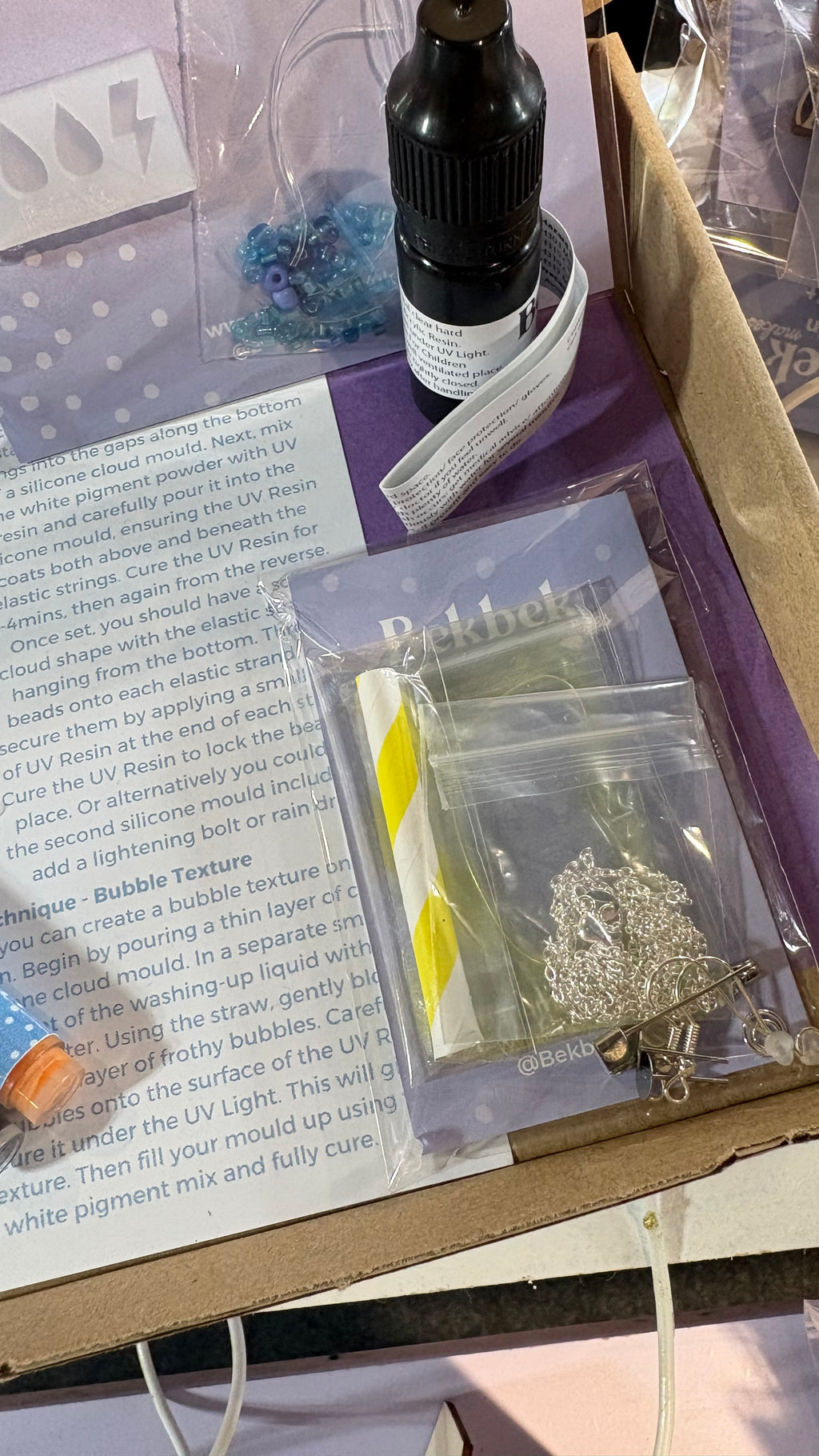 Monthly Subscription UV Resin Craft Kit