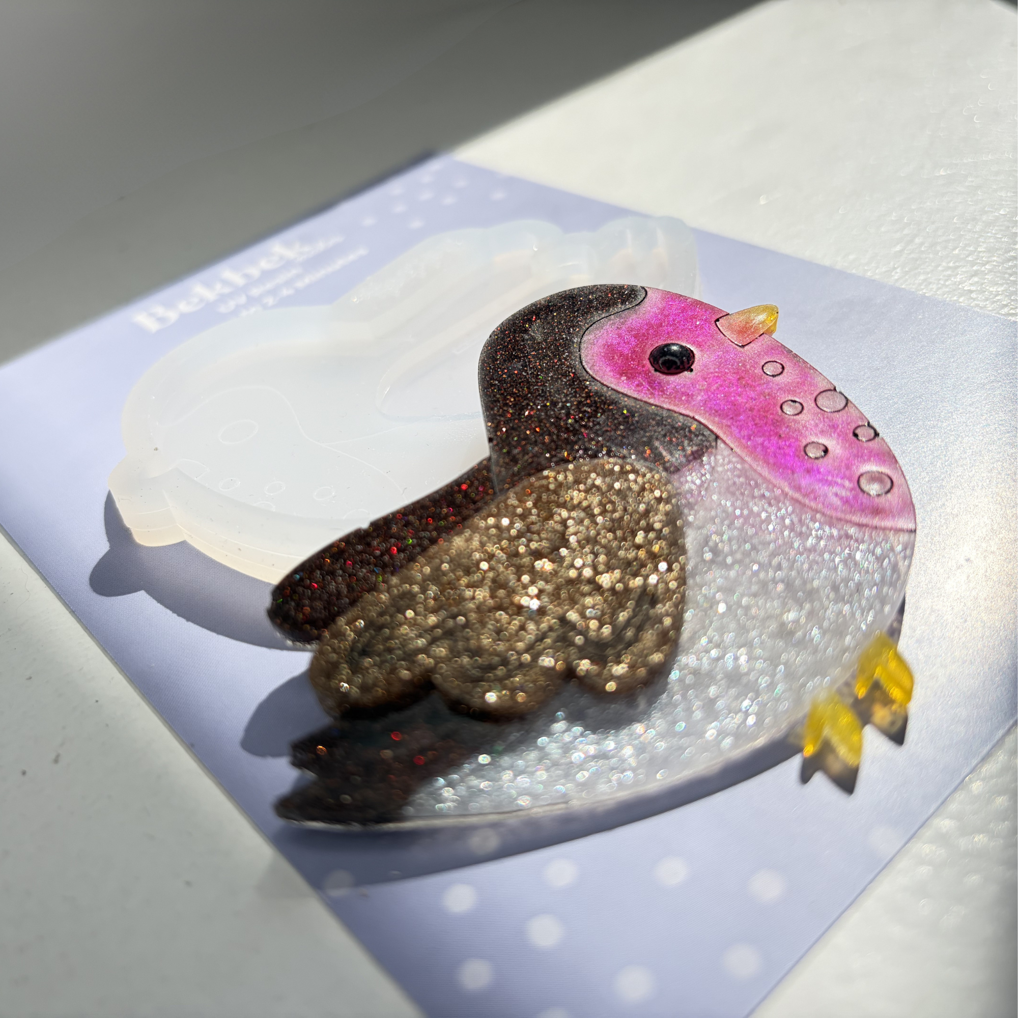 Robin Layered Reusable Silicone Mould