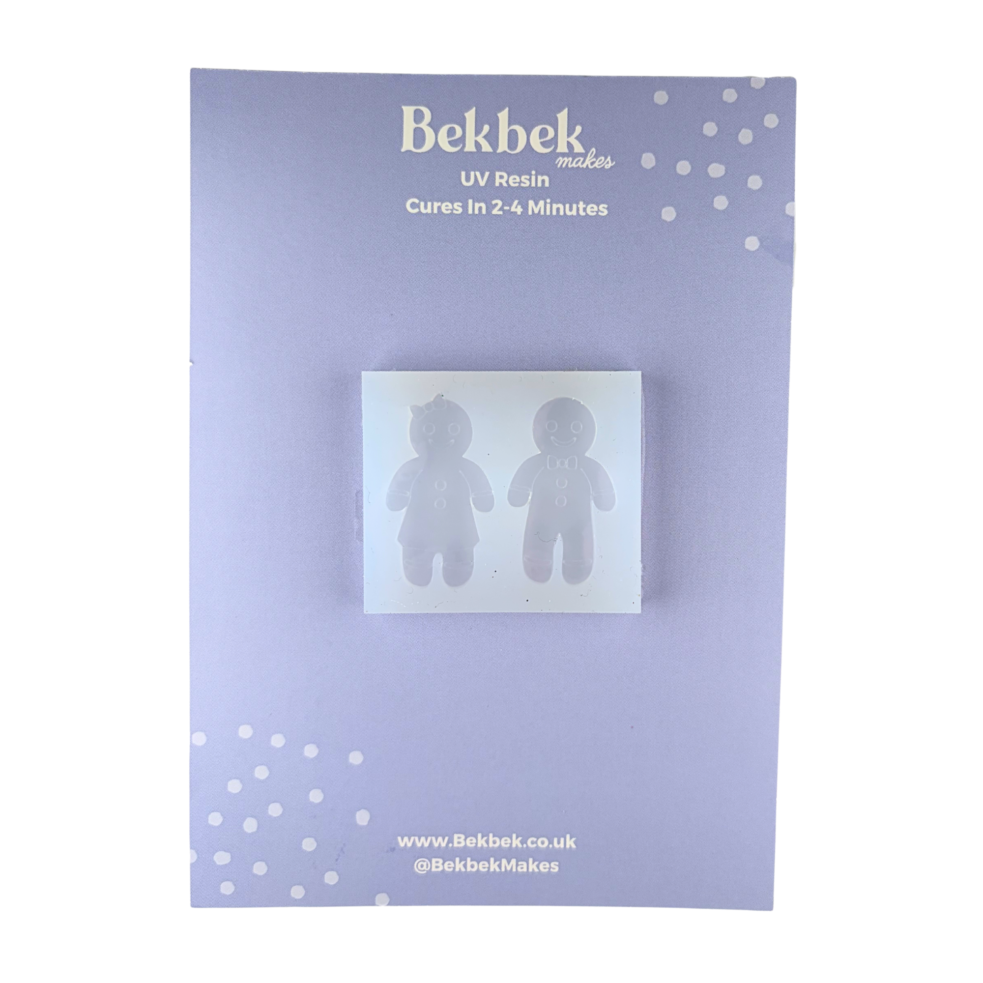 Gingerbread Characters Reusable Silicone Mould