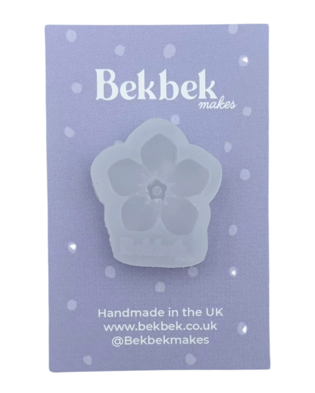 Layered Forget Me Not Reusable Silicone Moulds