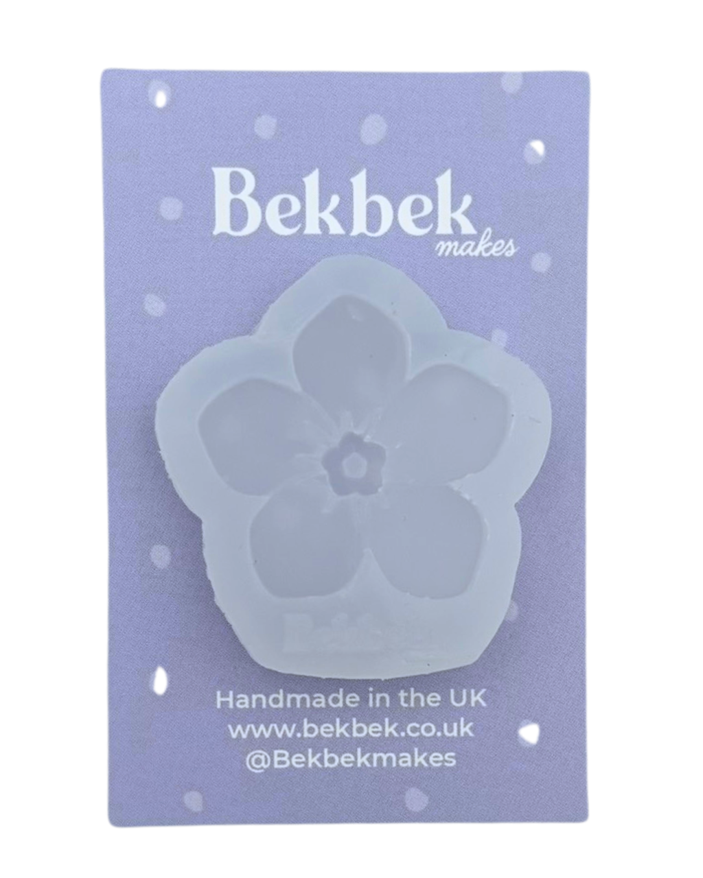 Layered Forget Me Not Reusable Silicone Moulds