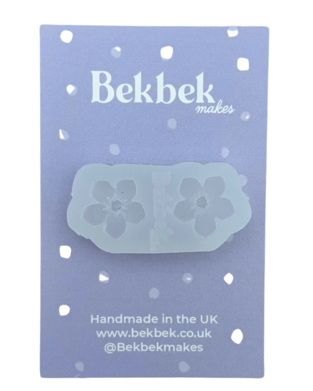 Layered Forget Me Not Reusable Silicone Moulds