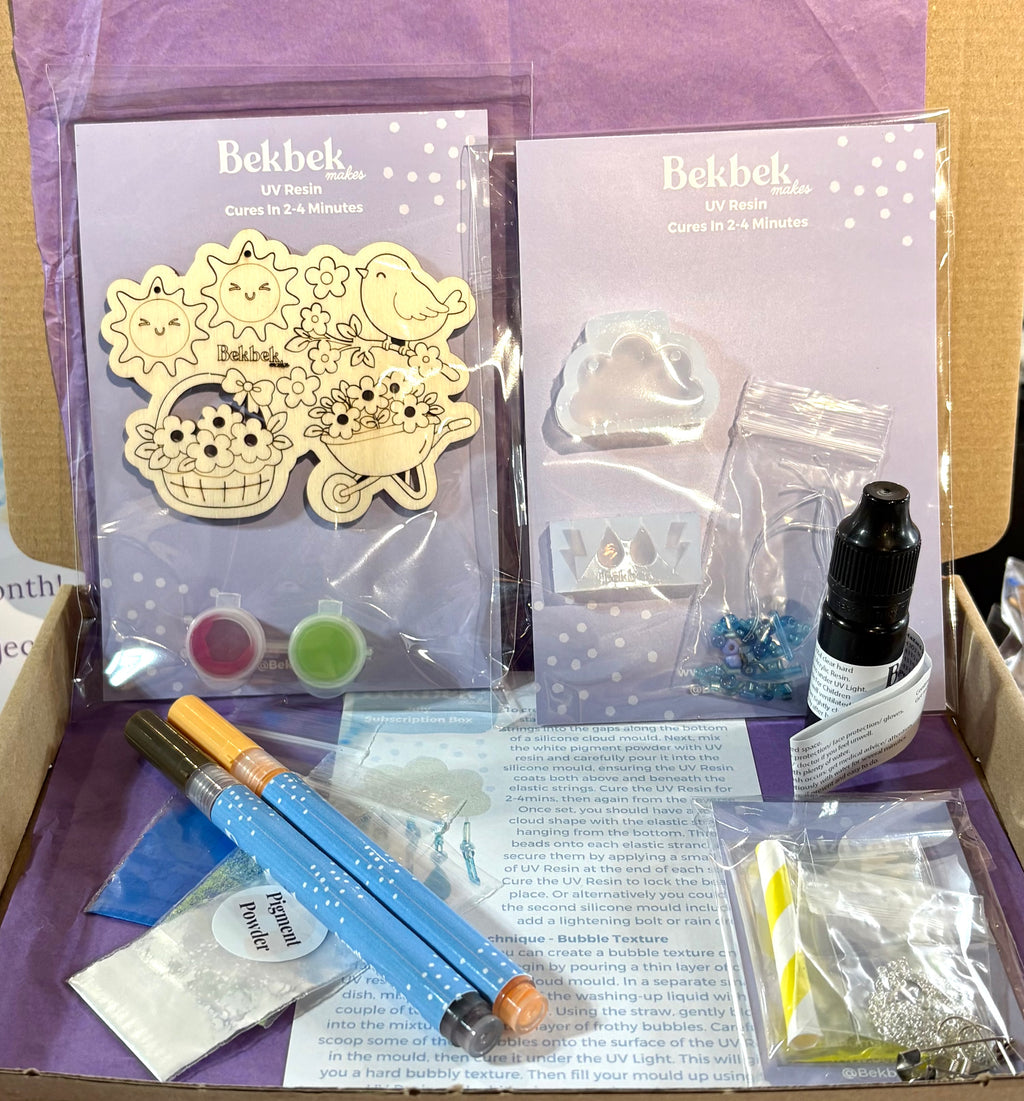 Monthly Subscription UV Resin Craft Kit