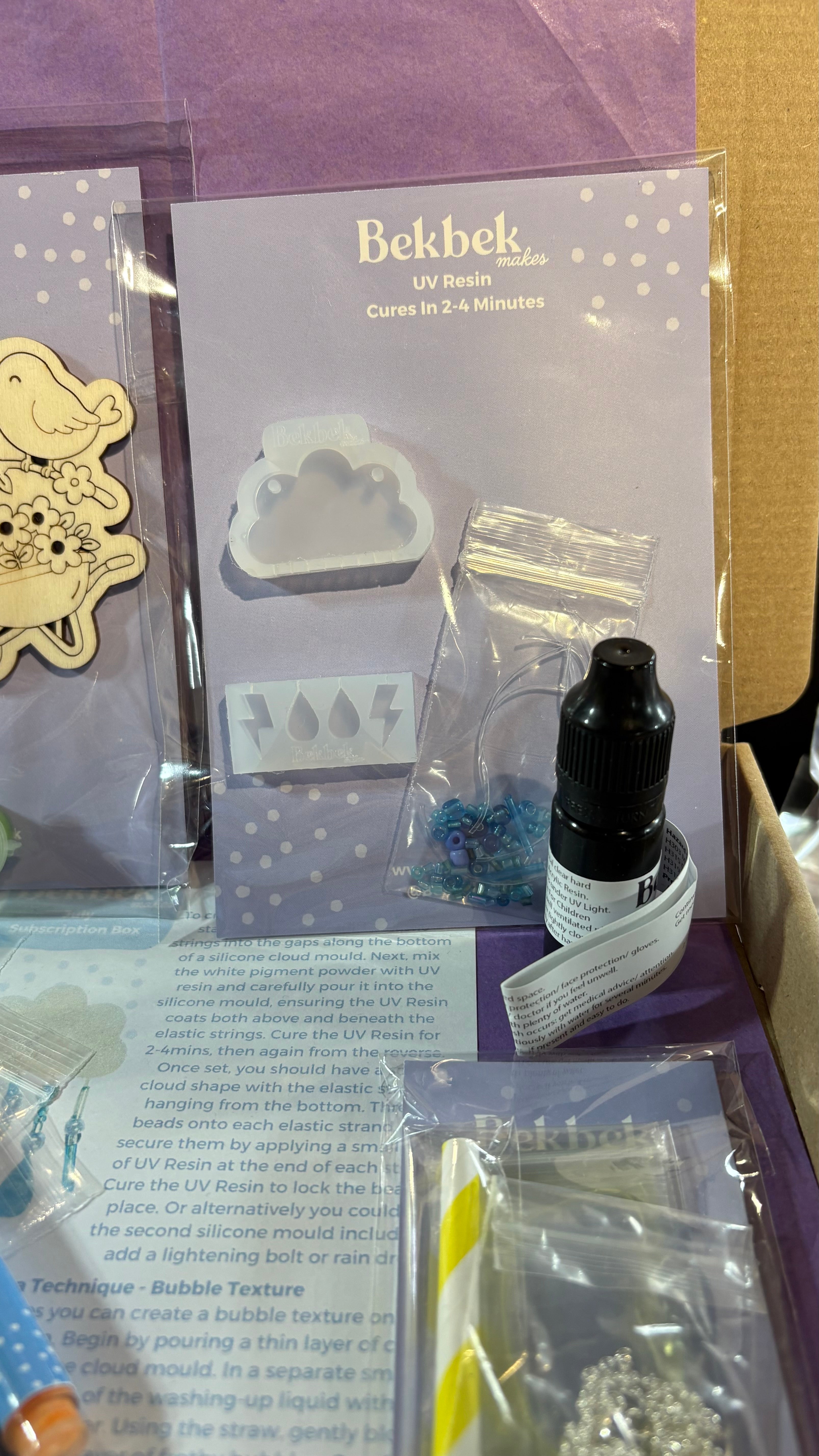 Monthly Subscription UV Resin Craft Kit