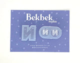 Alphabet reusable silicone mould - Pendant and stud size