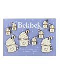 Hot Chocolate Mix Wooden Shapes