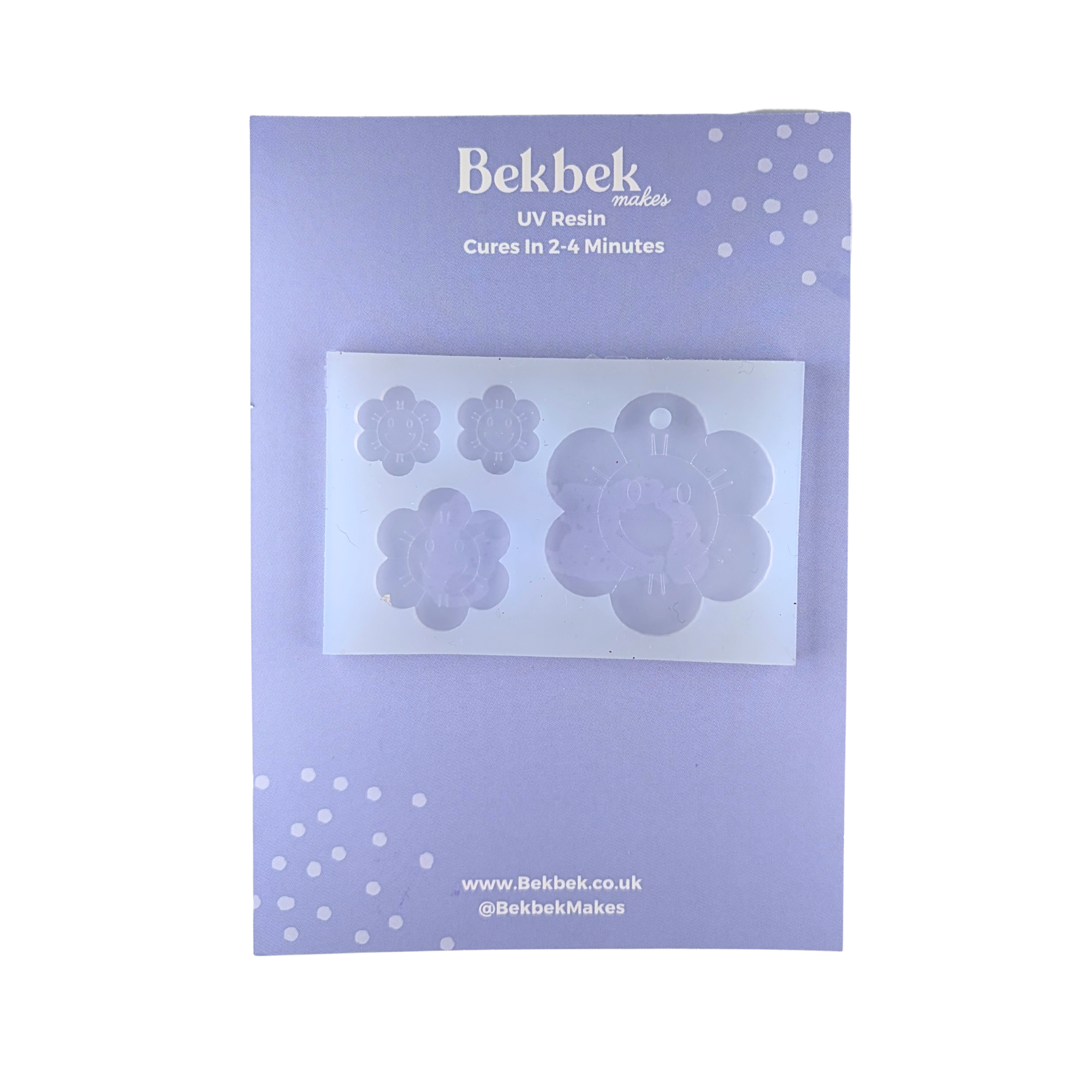 Happy Hippy Flowers Silicone Mould