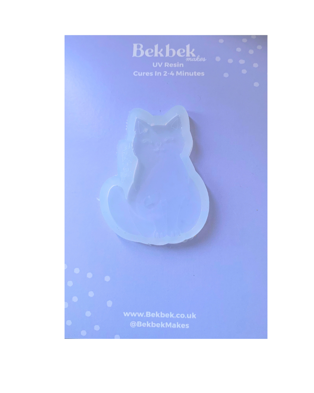 Cat Silhouette Reusable Silicone Mould