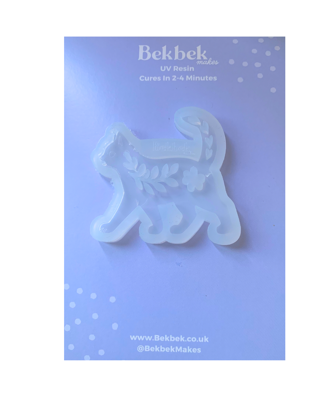 Cat Silhouette Reusable Silicone Mould