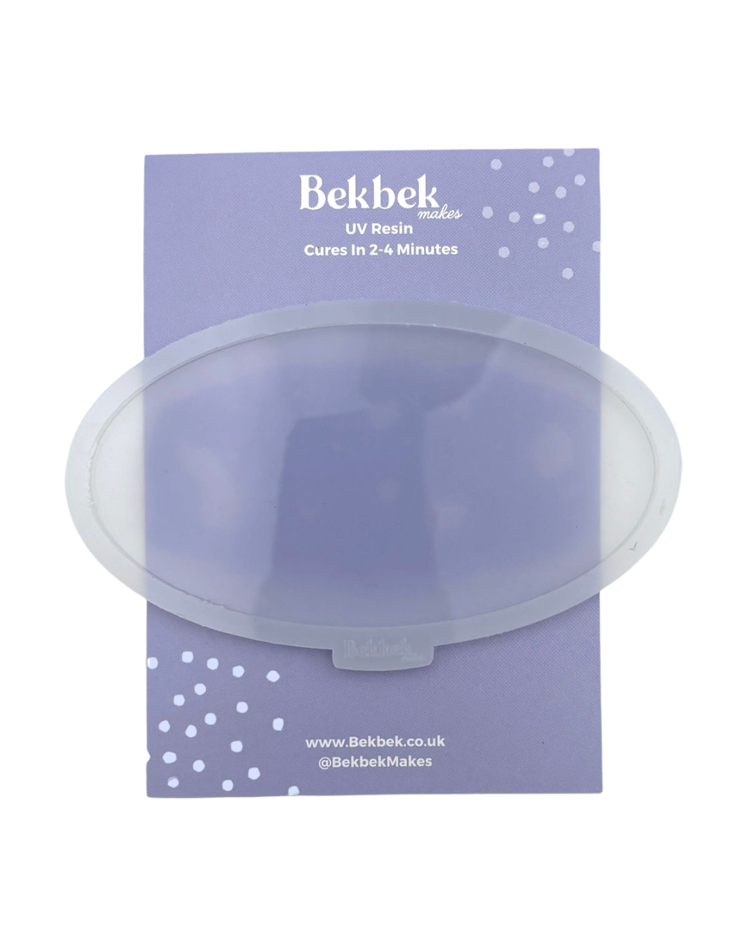 Decorative Oval Plaque Reusable Silicone Mould