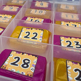 Halloween Reusable Silicone Mould Advent Calendar! (For UV Resin)