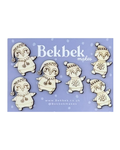 Penguin Mix Wooden Shapes