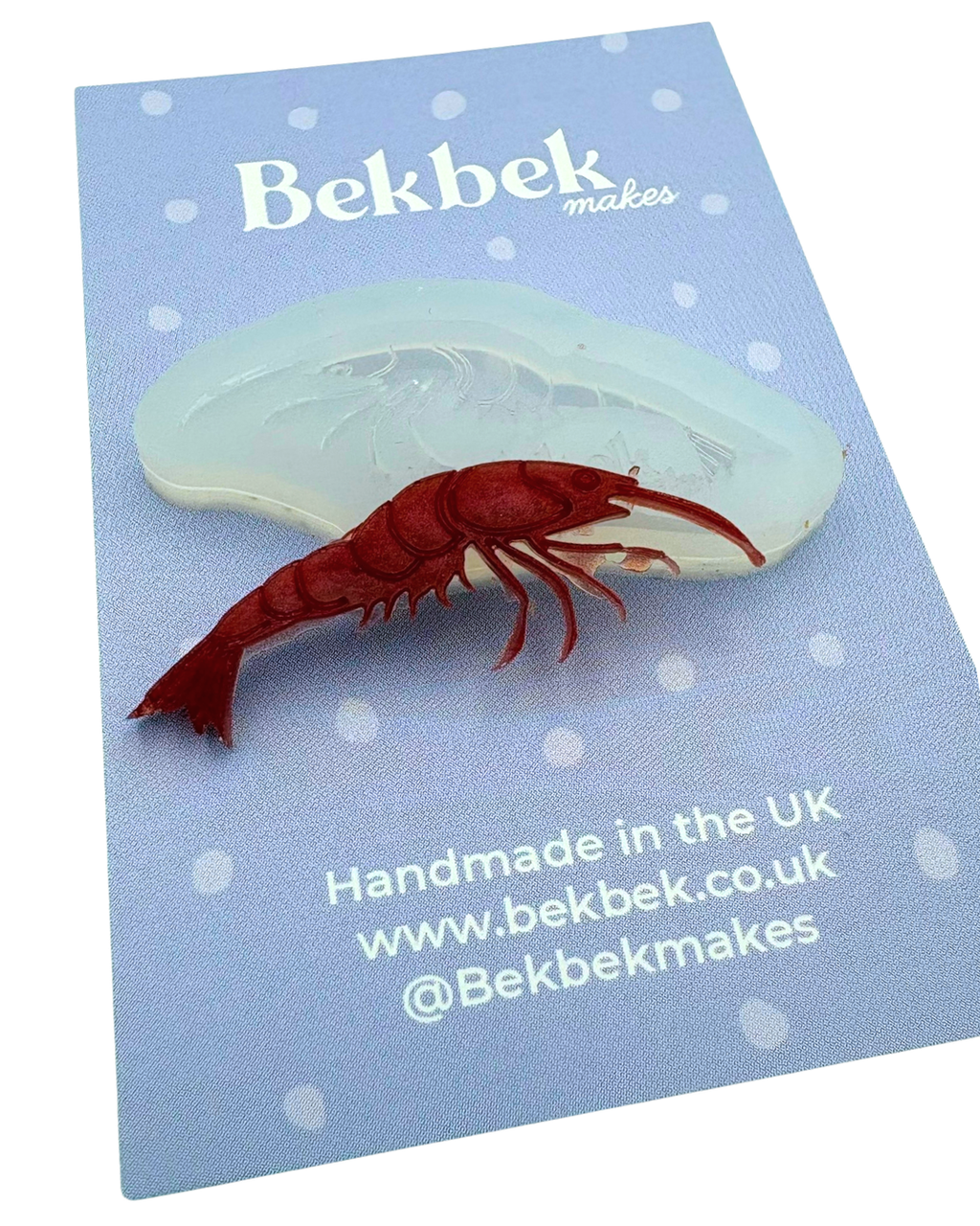 Shrimp Reusable Silicone Mould