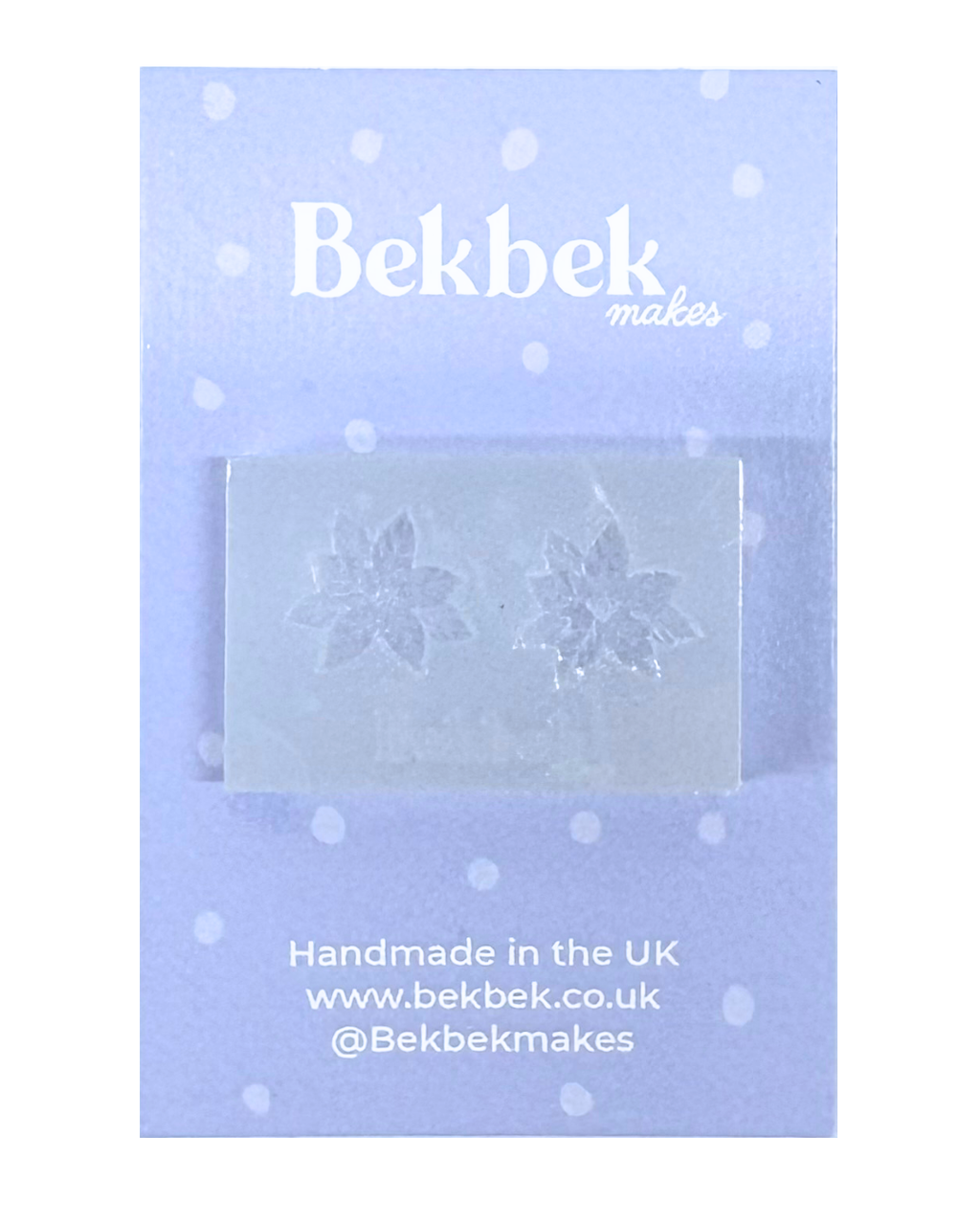 Poinsettia Christmas Flower Layered Reusable Silicone Mould -  3 Sizes